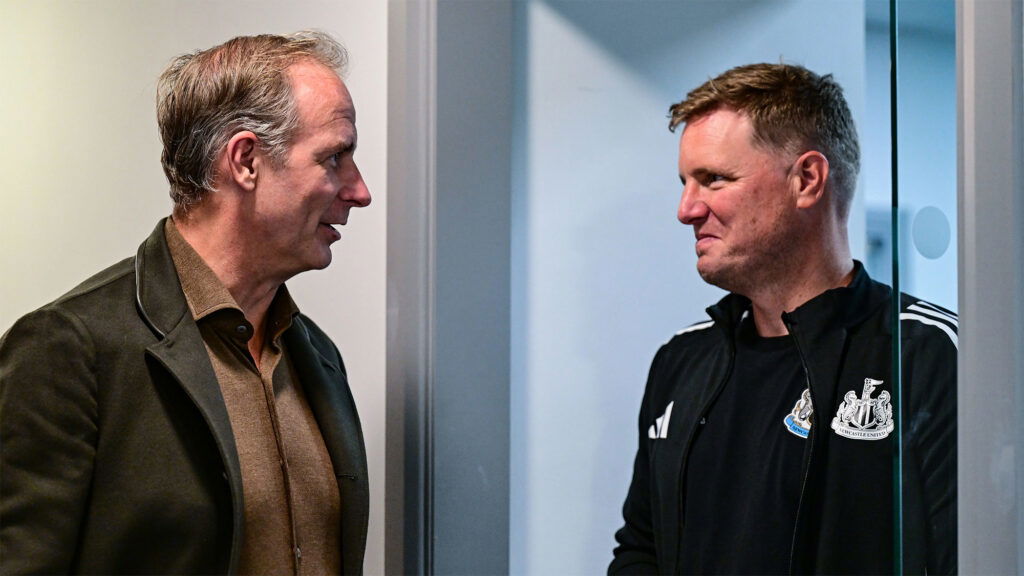 David Hopkinson Eddie Howe Newcastle United