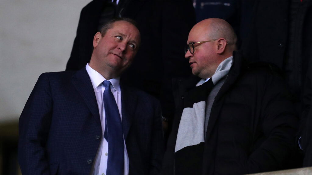 Mike Ashley Lee Charnley Newcastle United