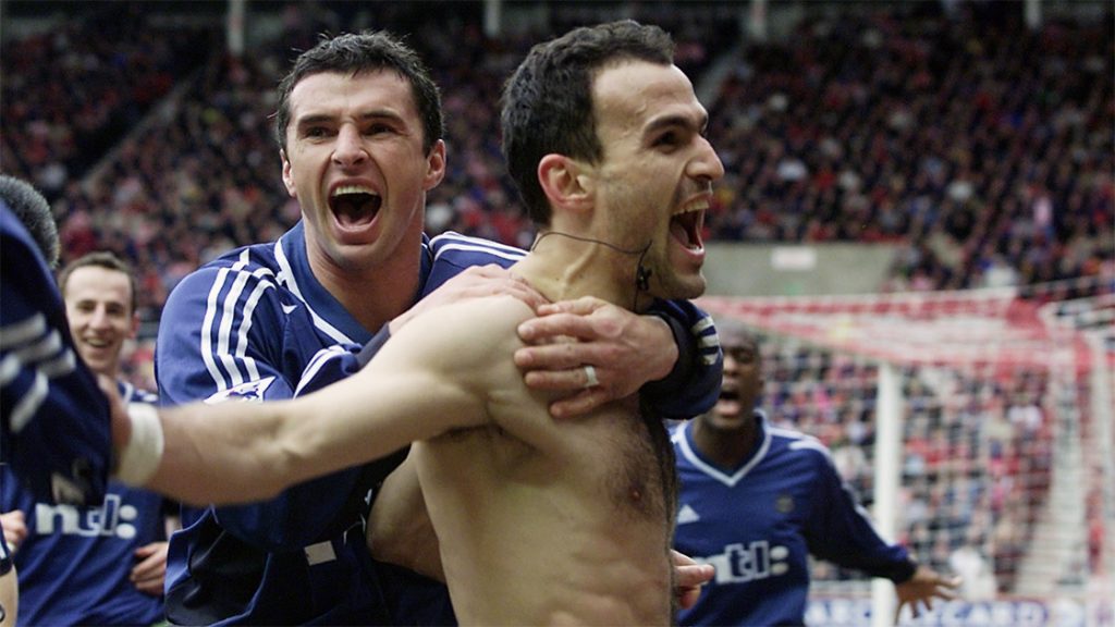 Nikos Dabizas Gary Speed