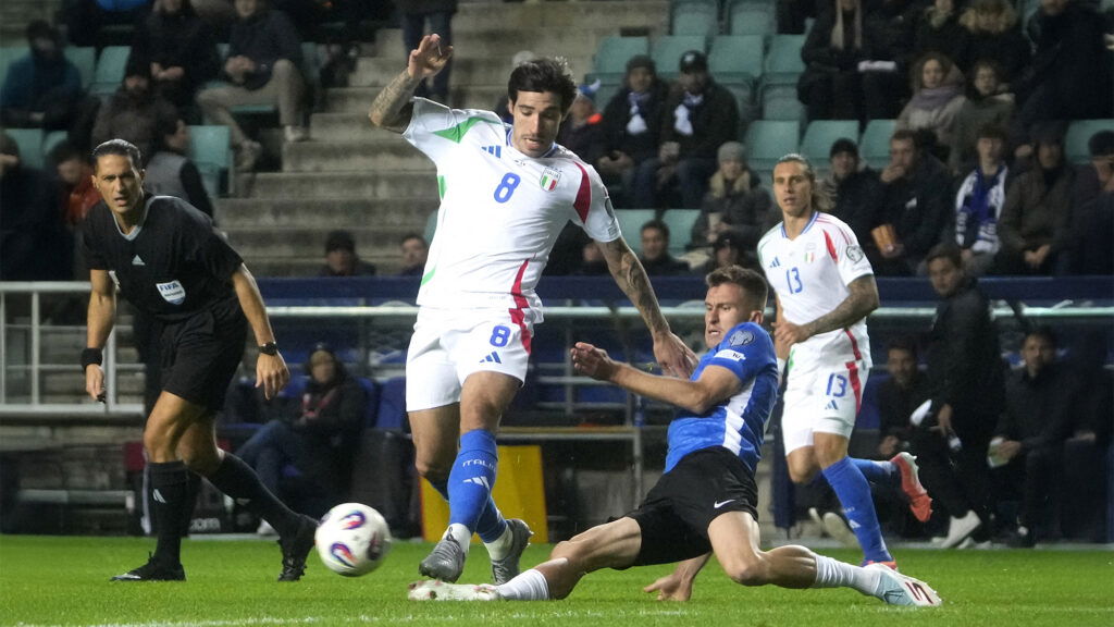 Sandro Tonali Italy Estonia