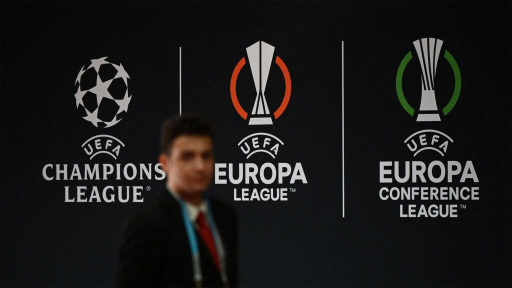 UEFA Champions League Europa Conference League Logo
