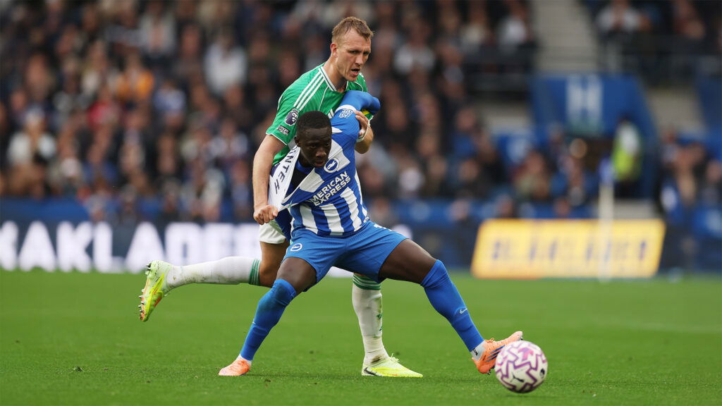 Yankuba Minteh Brighton Dan Burn Newcastle