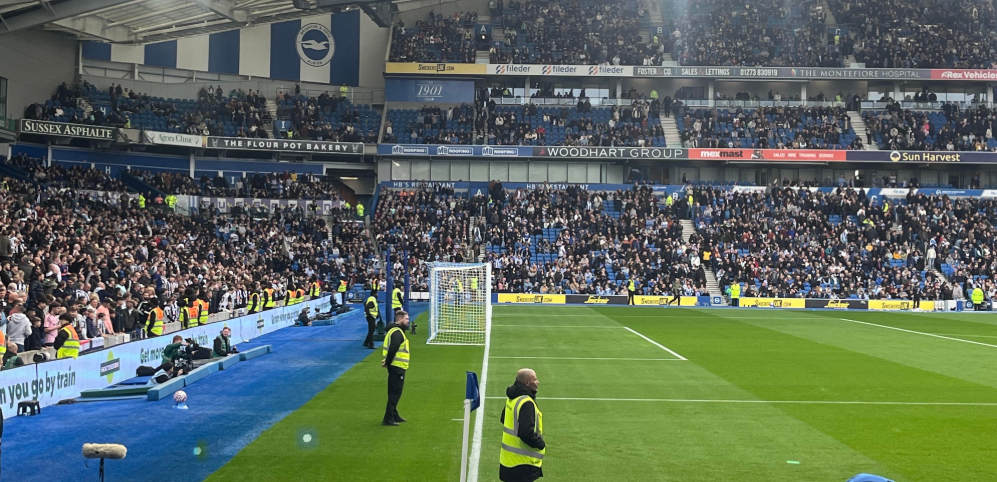 Brighton - Newcastle fans end